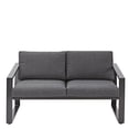 thumbnail image 2 of Set de Sala Muebles de Jardín Naterial Loveseat + 2 Sillones + Mesa de Centro con Cojines y Descansabrazos para Exterior Modelo Lyra, 2 of 5