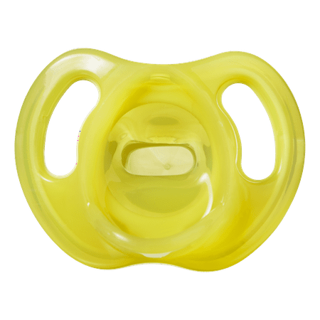 Tommee Tippee Ultra-Light Silicone Pacifier, Symmetrical Orthodontic Design, BPA-Free Binkies, One-Piece Design, 6-18m, 4 Count