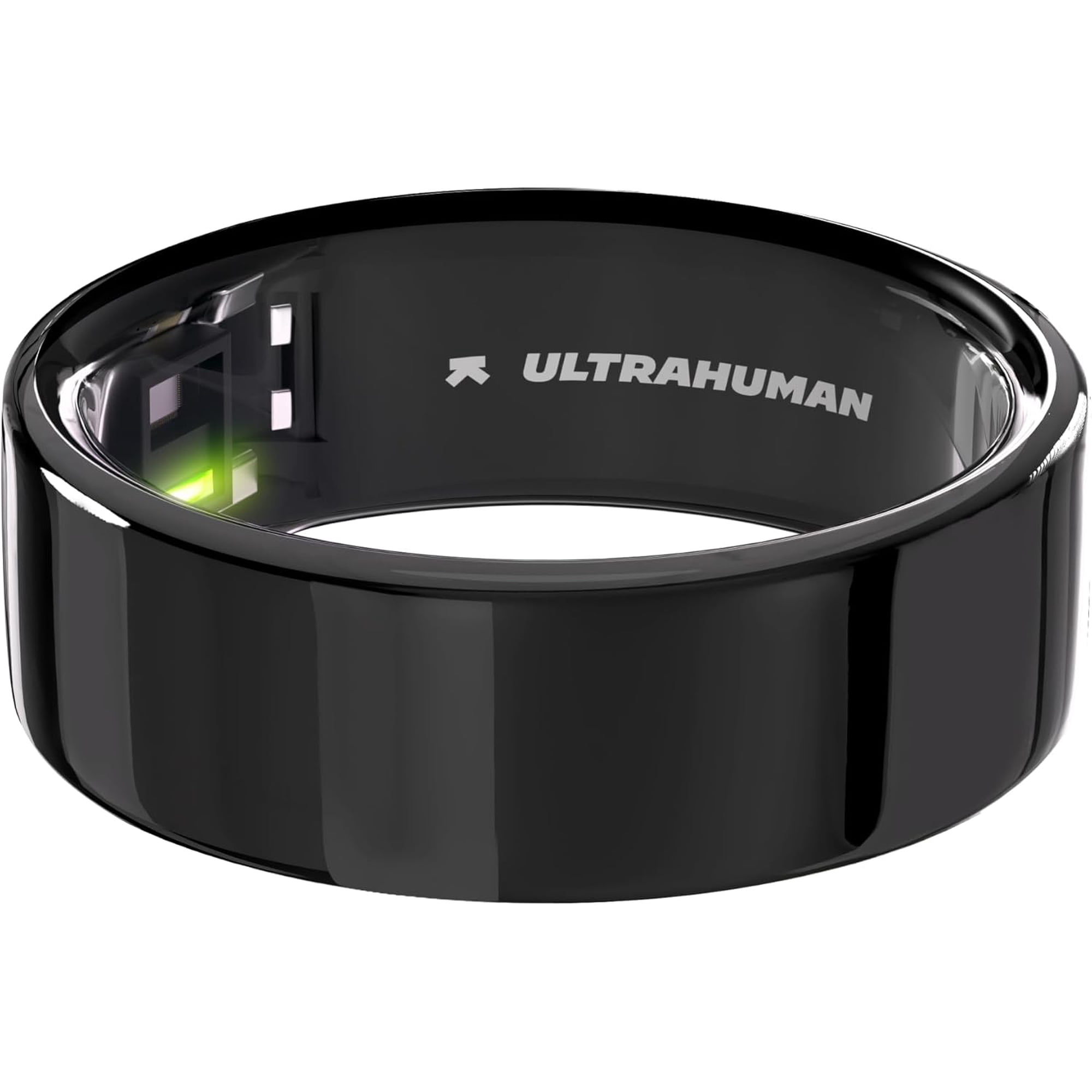 Ultrahuman Ring AIR Size 5 - World’s Lightest Sleep-Tracking Wearable - Aster Black (No Monthly Subscription)