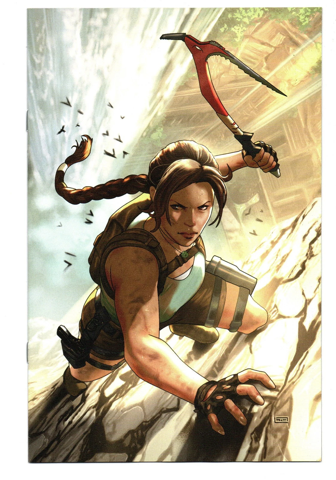 TOMB RAIDER SACRED ARTIFACTS #1 (2026) - GRADE NM - THANK YOU VIRGIN VARIANT