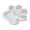 White, variant on Pet Memorial Cement Keepsake for Dogs and Cats with Heartfelt Message, Waterproof Garden Memorial Stone, Durable Outdoor Pet Remembrance Plaque, A Lasting Tribute for Beloved Companions-(Gray)