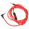 thumbnail image 2 of Cable de auriculares Cable de sonido de repuesto para auriculares sin pérdidas con control de micrófono en línea para Studio Studio 2 Studio 3 4.6 pies, 2 of 5