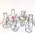thumbnail image 5 of Metal Plant Holder Retro Iron Line Table Flowers Vases Decoration L, 5 of 5