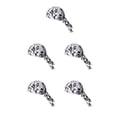 thumbnail image 2 of Greeniant Sombreros Gorras Pañuelo en la cabeza Bandana Quick Back-tied Head Wrap Casco Interior Color sólido Capucha Equipo Ciclismo Montar código gris codigo gris 5piezas Greeniant CBP237289, 2 of 6