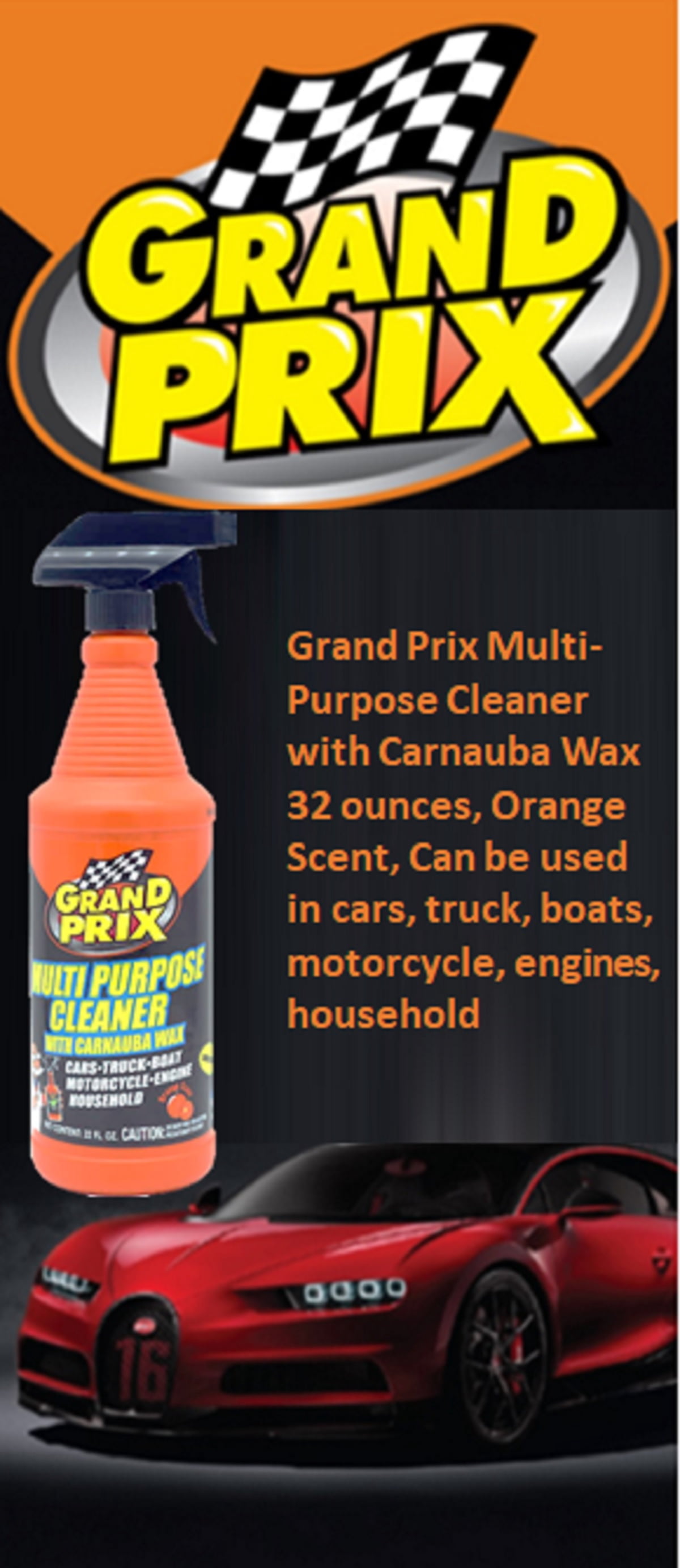Grand Prix Multi-Purpose Cleaner Trigger 32 fl oz