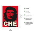 thumbnail image 2 of Che Guevara - Marxist Revolutionary - Vintage Political Poster c.1968 - Master Art Print (Unframed) 9in x 12in, 2 of 4