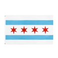 thumbnail image 1 of Drapeau Chicago 90*150cm, 1 of 5