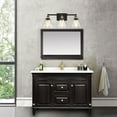 thumbnail image 7 of CHLOE Bonnie Contemporary 3 Light Rubbed Bronze Bath Vanity Fixture 24" Width, 7 of 7