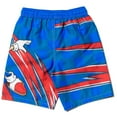 thumbnail image 3 of SEGA Sonic The Hedgehog UPF 50+ Swim Trunks Bathing Suit Little Kid to Big, 3 of 5