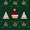 Christmas Santa Hats, variant on FORMRS 1-Subject Spiral Notebook 8" x 5" College Ruled 60 Refillable Sheet A5 Hard Cover, 2 Pack, Blue Capybaras
