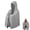 Gray, variant on Oversized Cooling Sun Protection Hooded Towel Poncho, Quick Dry Water Absorbent Beach Wrap Cooling Shawl for Sun Shade