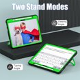 thumbnail image 4 of Allytechgroup iPad Air 11 Inch 2026 2025 2024 Case, Cute Stylish Design Kids Friendly Rugged Kickstand Lightweight Silicone PC Case with Pencil Holder for Apple iPad Air 11 Inch M4 M3 M2, 4 of 8