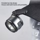 thumbnail image 5 of Bearachild Herramienta de iluminación de faros LED Universal Camping pesca ciclismo ajustable recargable faro montado en la cabeza lámparas Cadenas y protecciones para puertas de seguridad, 5 of 6