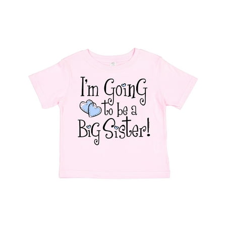 

Inktastic Heart New Big Sister Gift Toddler Toddler Girl T-Shirt