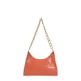 thumbnail image 1 of Bolsa Para Las Axilas Bolso de hombro para mujer con patrón de cocodrilo y cadena, bolso para axilas, bolso femenino (naranja) Likrtyny Para Estrenar, 1 of 2