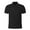 Black, variant on PRO RTX Mens Pro Piqué Polo Shirt