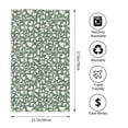 thumbnail image 2 of Fotbe Flowers With Leaves Pattern Premium Towels , (27.5x16in) Lightweight and Highly Absorbent Quick Drying Microfiber Towel, Perfect for Daily Use, 2 of 6