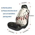 thumbnail image 3 of Yiaed Baseball Breaking Glass Print Car Seat Covers,Universal Auto Seats Protector Fits for Car,SUV Sedan,Truck,Automotive Seat Covers & Accessories, 3 of 5
