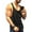 Black, variant on Mens Sleeveless Loose Casual Solid Basic Shirt Summer Gym Tank Tops