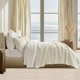 thumbnail image 3 of Juego de edredón EVERGRACE Luxury Velvet King Size, 3 piezas, color blanco crema, 3 of 9