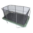 thumbnail image 2 of JumpKing Rectangular 10' x 15' Trampoline, with Enclosure, Green, 2 of 5