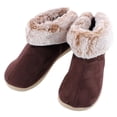 thumbnail image 1 of Isotoner Chaussons en Microsuède et Fourrure Recyclés (Femmes), 1 of 3