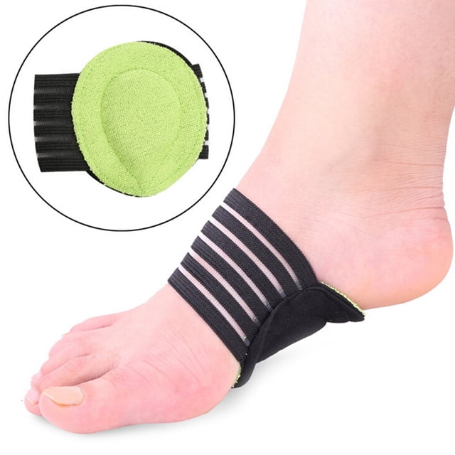 par de soporte para el arco del pie para el dolor, soporte para el arco del pie, fascitis Plantar, ayuda para el dolor del talón, pies acolchados, cuidado de la salud de los pies Gao Jinjia LED