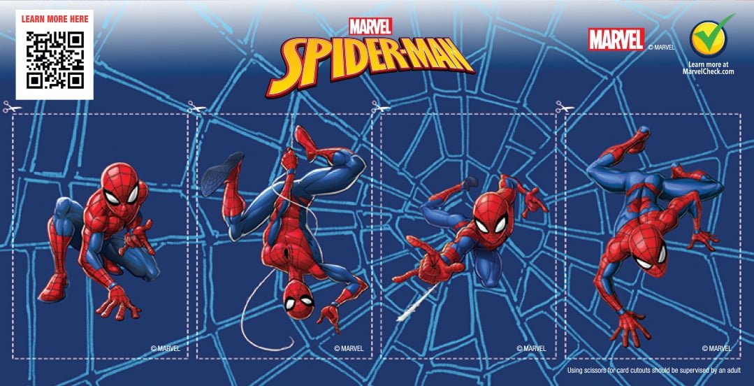 (12 Pack) Spiderman Organic Applesauce Fruit Pouch, 3.2 oz