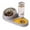 D, variant on Purpose Versatile Pet Feeding Bowls for Cats and Dogs Indoor Outdoor Food Water Dish Easy Cleaning Design