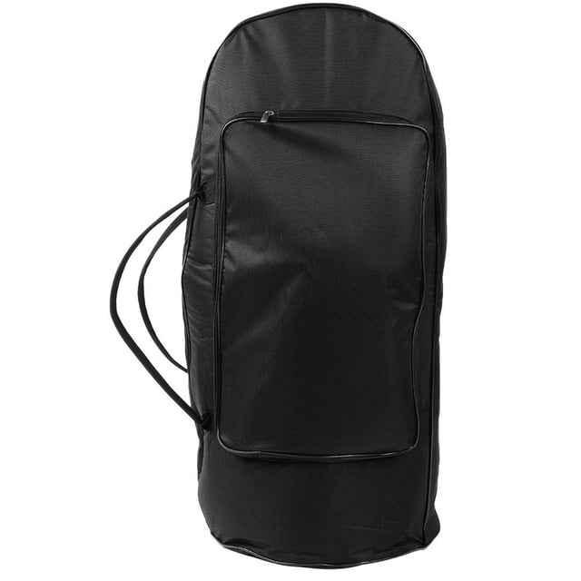 MesaSe Sac de Rangement Portable pour Instrument de Musique avec Fermeture Éclair Sac à Dos Noir