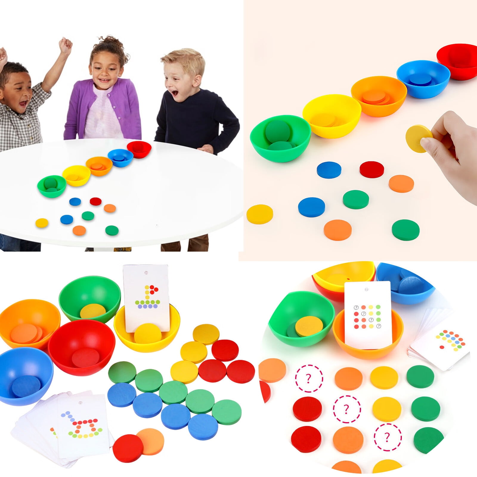 Counting Animals Matching Games With Color Sorting Bowls Preschool Counting Animals Matching Games With Color Sorting Bowls Preschool