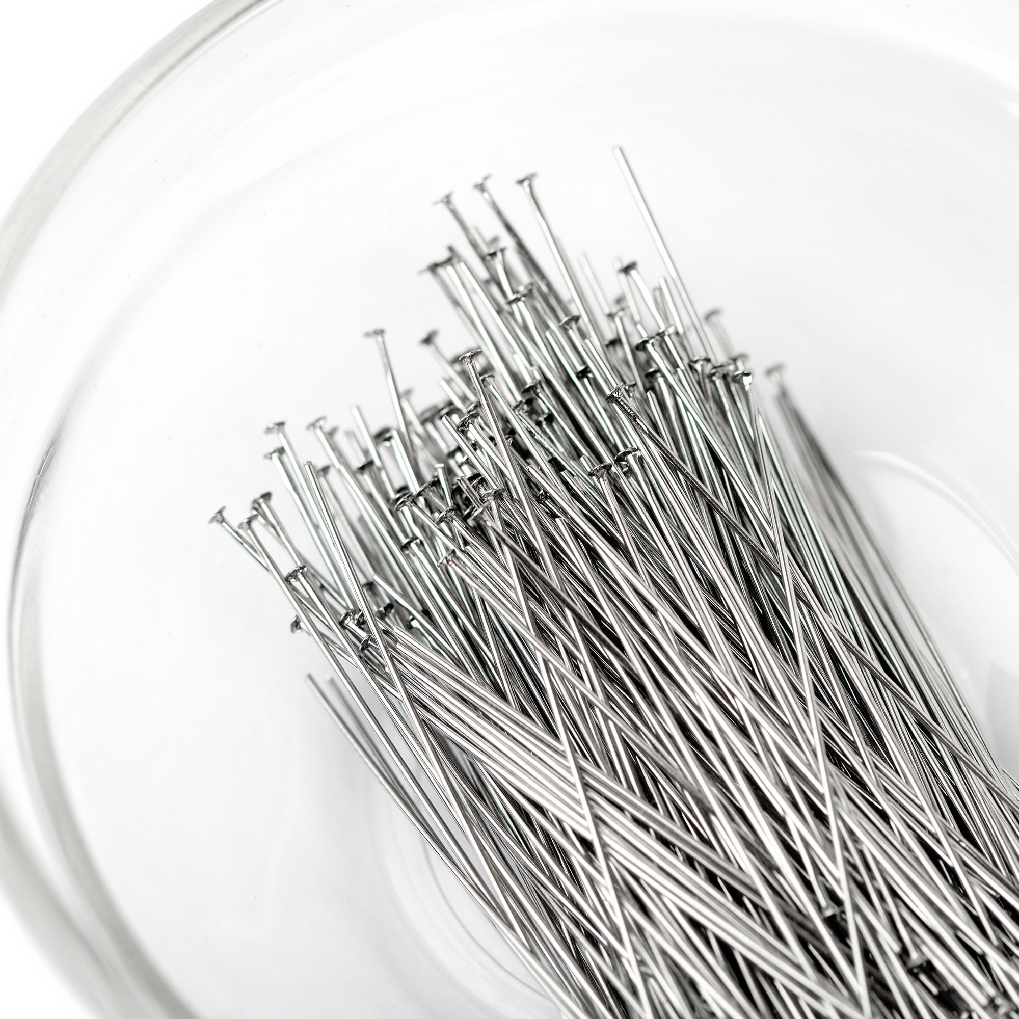 (2 pack) Cousin DIY Metal Head Pins, 315 Pieces, Silver Finish