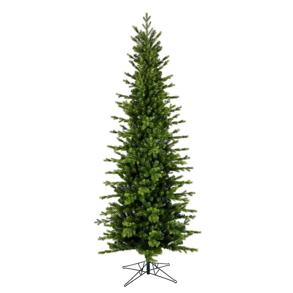 Vickerman 5.5' Moutauk Pine Artificial Christmas Pencil Tree, Unlit - Faux Slim Christmas Tree - Seasonal Indoor Home Decor