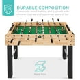 thumbnail image 6 of Best Choice Products 48in Competition Sized Foosball Table for Home, Game Room w/ 2 Balls, 2 Cup Holders - Natural, 6 of 9