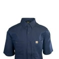 thumbnail image 4 of Carhartt Men's Navy Rugged Professional Series S/S Woven Shirt (226), 4 of 12