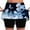 g_Multicolor, variant on HaoXianJian Plus Size Women's Tennis Skirts Golf Skorts Mini Skirt Floral Print Middle Waisted Lightweight Athletic Liner Shorts Summer Clothes Casual Workout Built-in Sports Shorts Activewear S-4X