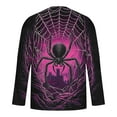 thumbnail image 4 of FDGIU Men's Halloween Graphic Tees Men Casual Round Neck Long Sleeve Pullover Halloween Printed T-Shirt Blouse Tops Casual Shirts, 4 of 5