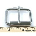 thumbnail image 4 of Dangerous Threads Heavy Duty Roller Buckle - Nickel Finish - Various Sizes (2 Pieces, Nickel - 1 & 1/2"), 4 of 6