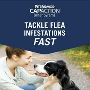 PETARMOR CAPACTION Fast-Acting Oral Flea Treatment for Small Dogs