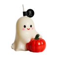 thumbnail image 2 of Kiddiway Halloween Pumpkin Scented Candle Gift - Handmade Aroma Candle for Home Decor, Halloween Party Favors, Halloween Decor, and Ideal for Fall Mantel Display,A, 2 of 7