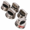 thumbnail image 2 of EBZ37189611(4)  EBZ37189609(1) Gas Stove Burner REPLACEMENT Knobs for LG Range 5pcs, 2 of 3
