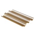 thumbnail image 2 of GROWTH TANK French Baguettes Baking Tray 3 Slot Heat Resistant Toast Rack Italian Bread Tray, 2 of 9