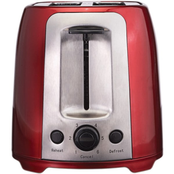 Brentwood Appliances Cool Touch 2-Slice Extra Wide Slot Toaster - Red