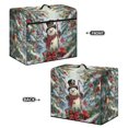 thumbnail image 3 of HELLHERO Classic Snowman with Candy Cane Sewing Machine Cover Protective Sleeve Multifunction Tote Handle and Pocket, 3 of 8