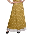 thumbnail image 5 of Moomaya Printed Elegant Crop Top And Long Skirt Set Ethnic Dresses For Women, 5 of 6