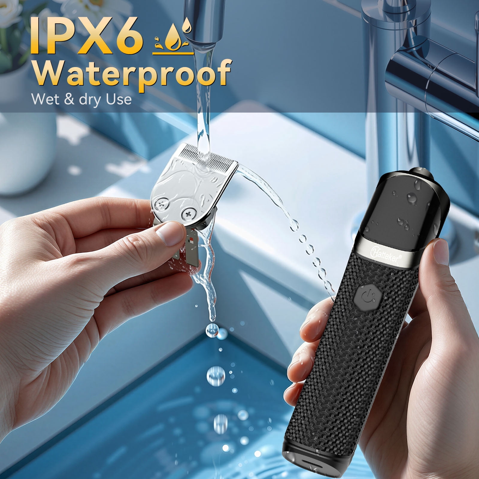 8 IN 1 Beard Trimmer Kit Professional Hair Clipper Electric Razor for Men