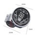 thumbnail image 2 of Perilla de volante de automóvil de una pieza (negra), perilla de volante universal con manija giratoria, refuerzo de dirección de bola con agarre de manillar para la mayoría de los automóviles, 2 of 5
