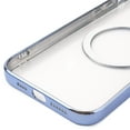thumbnail image 4 of Dteck MagSafe Compatible Clear Case for iPhone 13 Pro Max, Slim Plating Transparent PC Cover Magnetic Rugged Case, Blue, 4 of 4