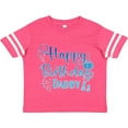 thumbnail image 3 of Inktastic Blue Happy Birthday Daddy Boys or Girls Toddler T-Shirt, 3 of 5
