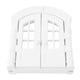 thumbnail image 5 of Puerta Interior Para Perros, Puertas Dobles, Puerta Francesa Blanca Para Gatos, Multiusos Para Interiores, 5 of 7